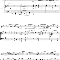 Concertino, Op. 107 - Piano Score
