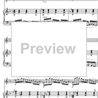 Sonatina a minor D385 - Score