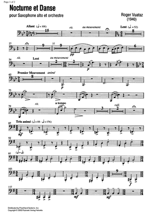 Nocturne et Danse Op.58 No. 2 - Bassoon 2