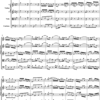 Violin Concerto No. 1 in A Minor   (BWV 1041) - Full Score