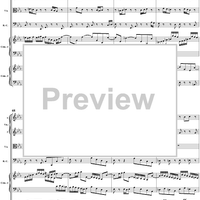 Double Clavier Concerto No. 3 in C Minor, Movement 1   (BWV 1062) - Score