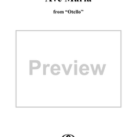Otello, Act 4, No. 21, Ave Maria: Desdemona