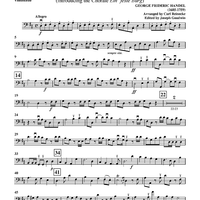 Hallelujah - from "Messiah", HWV 56 (introducing the Chorale "Ein' feste Burg") - Violoncello