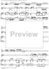 "Kreuz und Krone sind verbunden", Aria, No. 4 from Cantata No. 12: "Weinen, Klagen, Sorgen, Zagen" - Piano Score