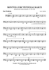 Montville Bicentennial March - Bass Trombone