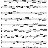 "Die Armut, so Gott auf sich nimmt", Duet, No. 5 from Cantata No. 91: "Gelobet seist du, Jesu Christ" - Violin