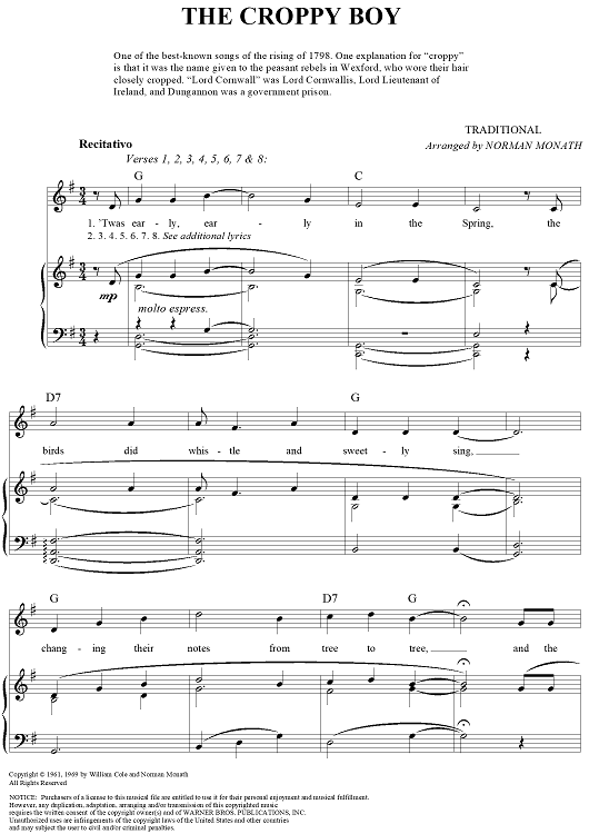 The Croppy Boy