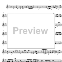 Three Part Sinfonia No. 4 BWV 790 d minor - B-flat Tenor Saxophone