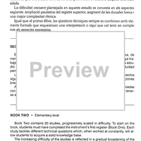 Studies for clarinet, Vol. 2 No.20 - Preface