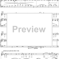 Scene from "Aida", Act 1 - Score