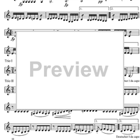 5 Minuets D89 - Violin 2