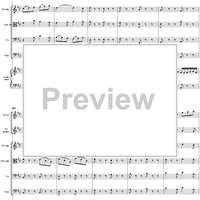 Brandenburg Concerto No. 5: Allegro - Score