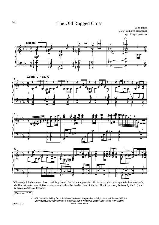 The Old Rugged Cross