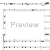 Chorus: Se gloria il crin ti cinse, No. 17 from "Lucio Silla", Act 2 - Full Score