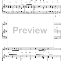 Mi consiglio col mio core - Score