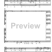 Antifona per il Venerdi Santo sopra una sola corda - Score