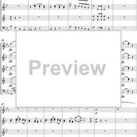 Divertimento No. 3 in E-Flat Major, K166 (K159d) - Score