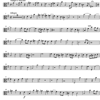 Concerto Grosso Op. 3 No. 3 - Solo Viola