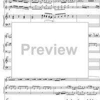 Concerto C Major KV299 - Score