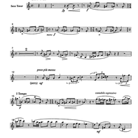 Amb B de Bach - Tenor Saxophone