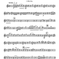 From the Southern Mountains - Alto Sax