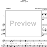 Märzveilchen Op.40 No. 1