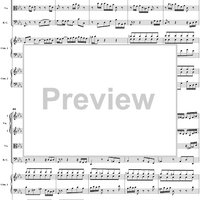 Double Clavier Concerto No. 3 in C Minor, Movement 3   (BWV 1062) - Score