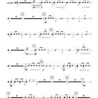Carol of the Bells - Percussion 1