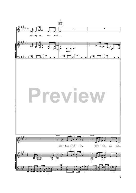 Cars Hiss By My Window" Sheet Music by The Doors for Piano/Vocal/Chords Sheet Music Now