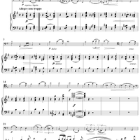 Cello Sonata No. 1 in E Minor - Piano Score