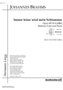 Immer leiser wird mein Schlummer Op.105 No. 2