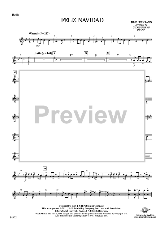 Feliz Navidad - Bells