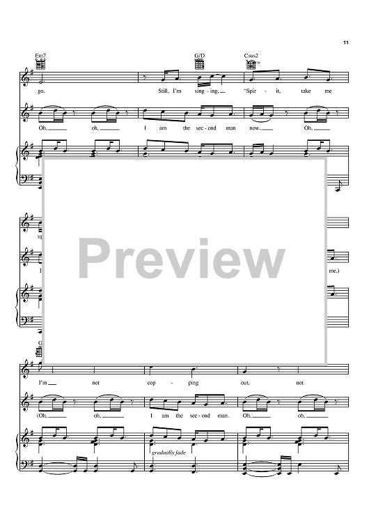 24" Sheet Music by Switchfoot for Piano/Vocal/Chords Sheet Music Now