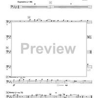 America, the Beautiful - Trombone 1