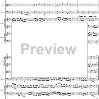 Double Clavier Concerto No. 3 in C Minor, Movement 1   (BWV 1062) - Score