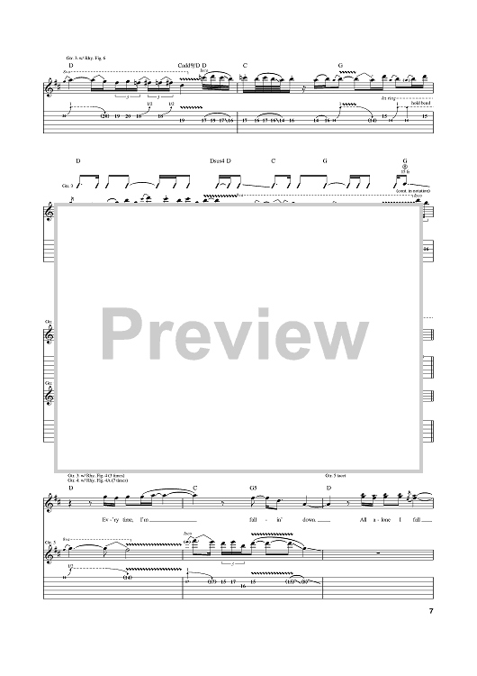 絶版本 楽譜 タブ譜 CONTRABAND VELVET REVOLVER Fall To Pieces