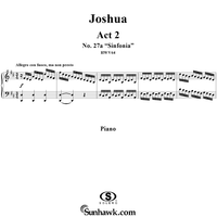 Joshua, Act 2, No. 27a: Sinfonia