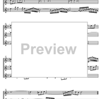 Three Part Sinfonia No. 2 BWV 788 c minor - Score