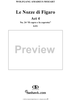 "Il capro e la capretta", No. 24 from "Le Nozze di Figaro", Act 4, K492 - Full Score