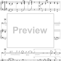 Iris, Tout Le Feu de Vous Yeaux - Piano Score