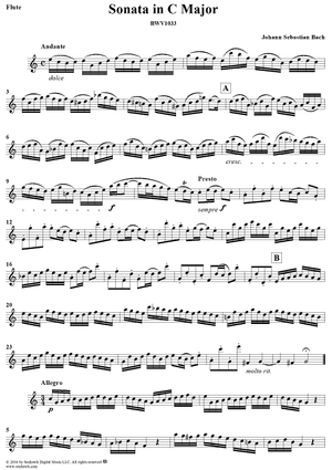Flute Sonata No. 4 - Flute