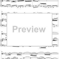 Sonata No. 2 in D Major, Movement 3 - Piano Score