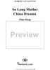 So Long Mother / China Dreams medley (One Step)