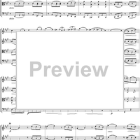String Quartet No. 2, Movement 2 - Score