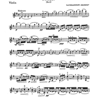 Prelude in G Major Op. 32, No. 5