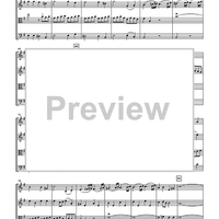 Quartet in G - Score