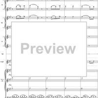 Suite No. 1 in D minor (d-moll). Movement IV, Marche miniature - Full Score