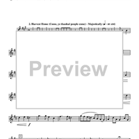 Two Thanksgiving Hymns - Trumpet 2