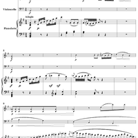 Piano Trio No. 2 in G Major, Op. 1, No. 2 - Piano Score
