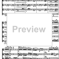 Comedy for Five Winds - Score